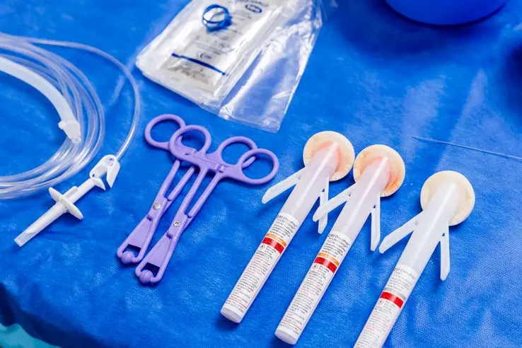 A close-up of the tools we use for varicose vein treatment near New Albany, OH