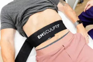 A shot of the Emsculpt NEO in Columbus, OH