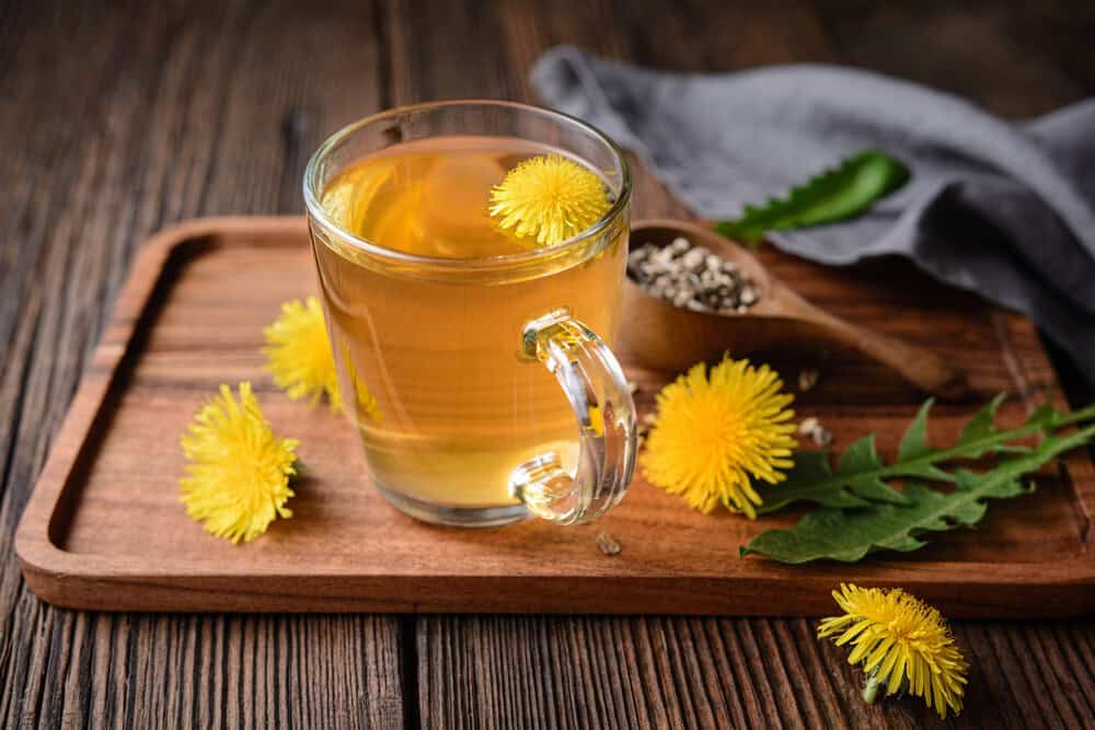 dandelion tea