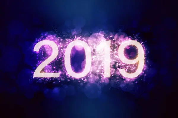 light up new year sign symbolizing steps to take for a divorce in the new year