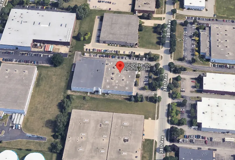 Uniphase location map for multi-site tooling and manufacturing support