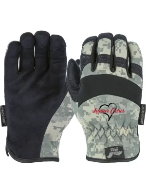 Camouflage Mechanics gloves