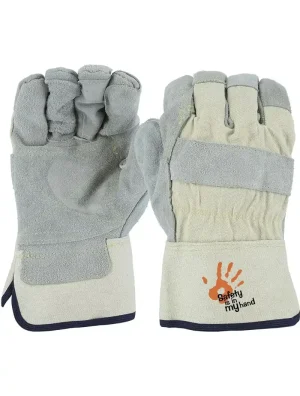 Cowhide Double Palm Kevlar gloves