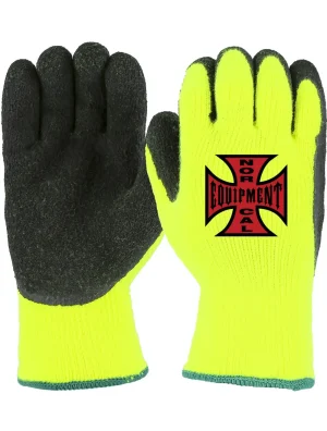 Yellow Latex Heavyweight gloves
