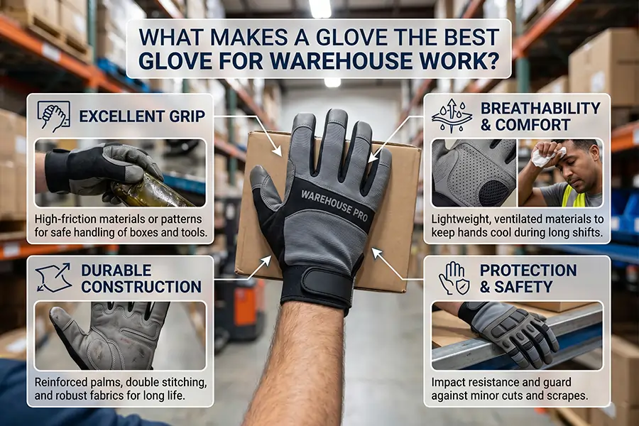 What Makes a Glove the Best Gloves for Warehouse Work