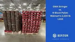 GMA pallet vs Nine Block Pallet Walmart Weight Limit