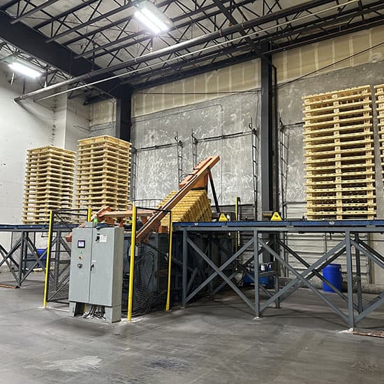 dip tank for pallets