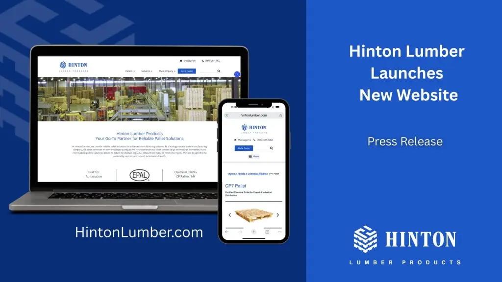 Press Release Hinton Lumber Products Launches New Website