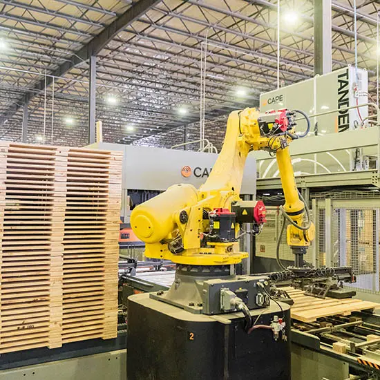 certified pallet manufacturing facility