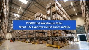 PPWR First Warehouse Rule for Export Pallets