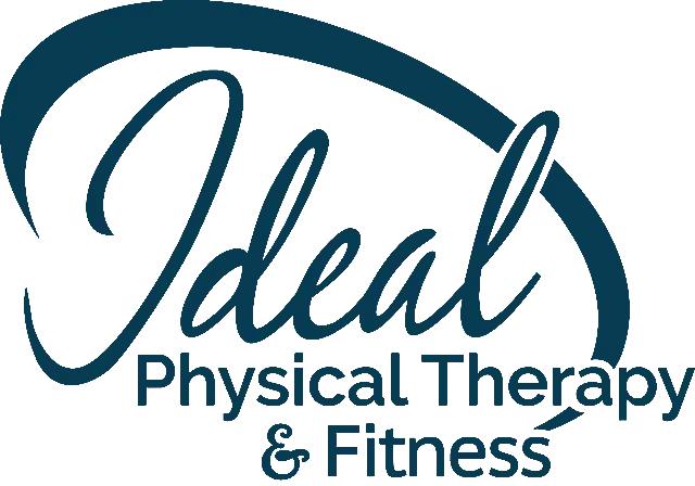 Ideal Physical Therapy & Fitness logo in dark blue