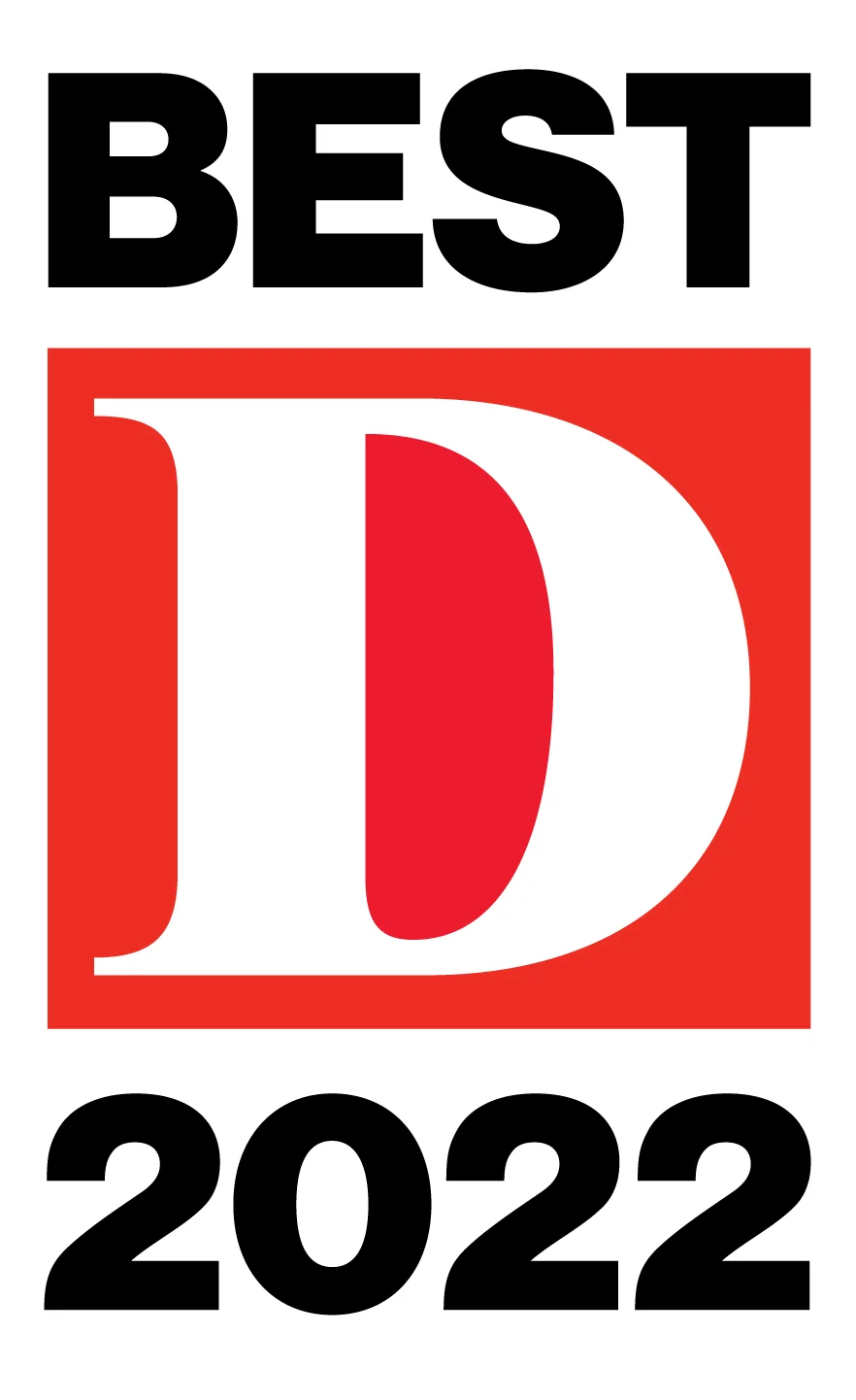 D Best 2022 award logo