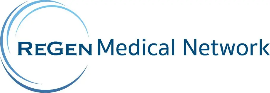 A blue letter r in front of a white background