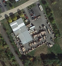 PalletOne Ariel View of New London Wisconsin Pallet Company