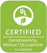 certified environmental product declaration logo