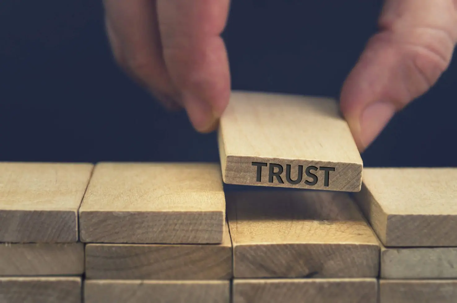 Trust is built in drops and lost in buckets