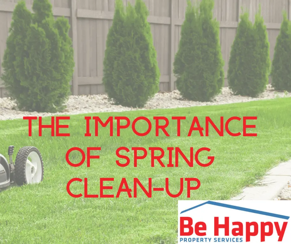 Importance Of Spring Clean Up