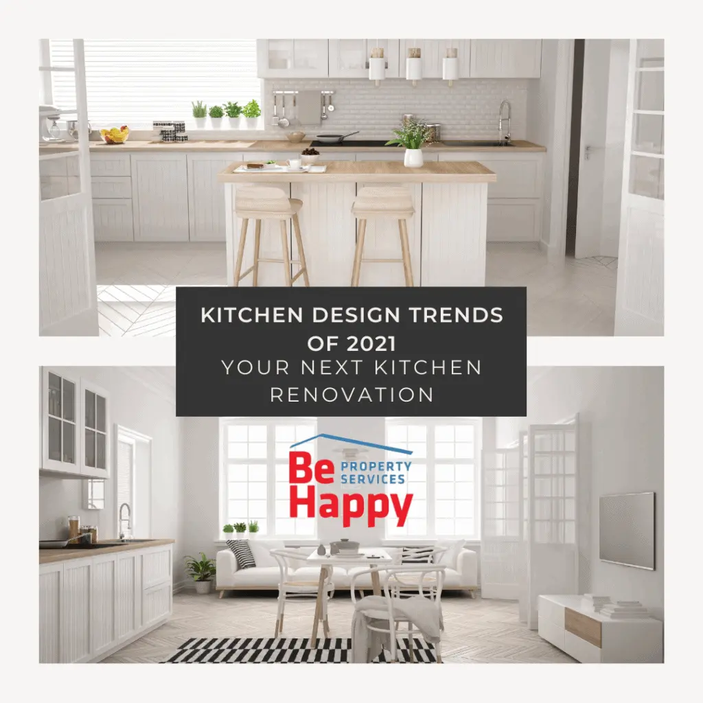 Home Decoration And Interior Design Quote Instagram Post Template With Two Kitchen Images 1