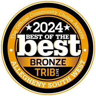 2024 Best of the Best Bronze Award badge for Highlander Waterproofing, highlighting community recognition in Allegheny South West.