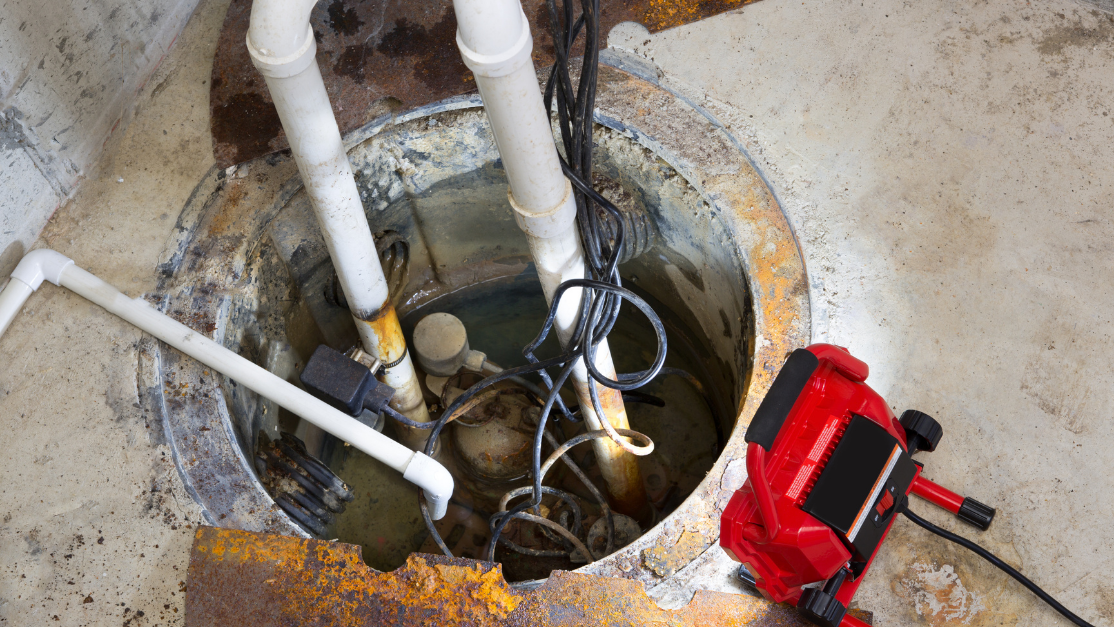 how to prepare your basement for heavy rain and flooding, sump pump failure flooded basement