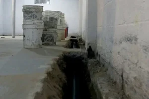 just as the age-old debate between form and function continues, so does the discussion between, interior waterproofing trench drainage pipe