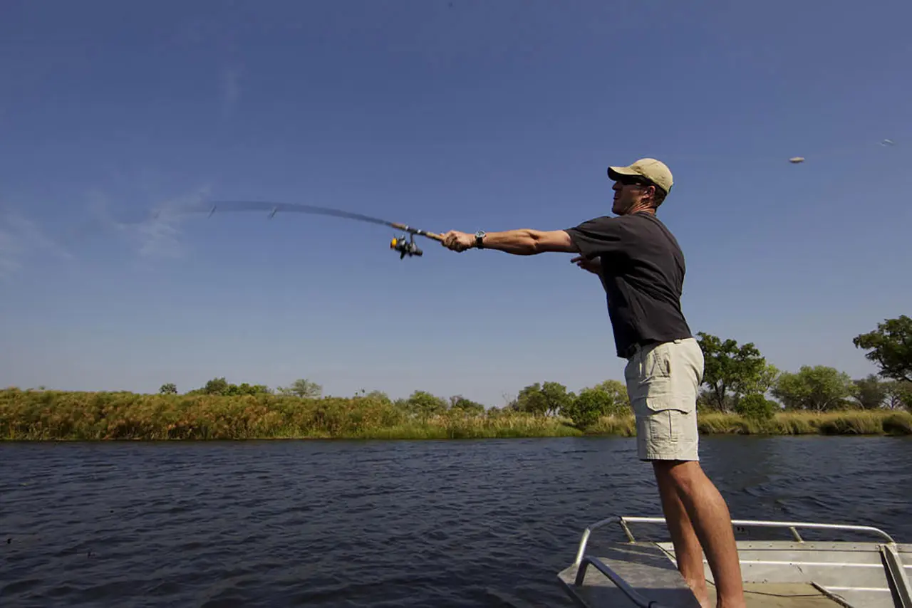 Fishing On Okavango Delta