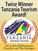 Twice winner tanzania tourism award