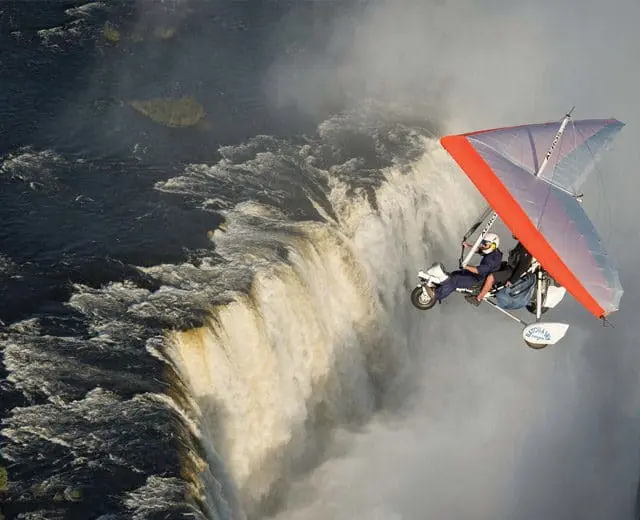 victoria falls microflight