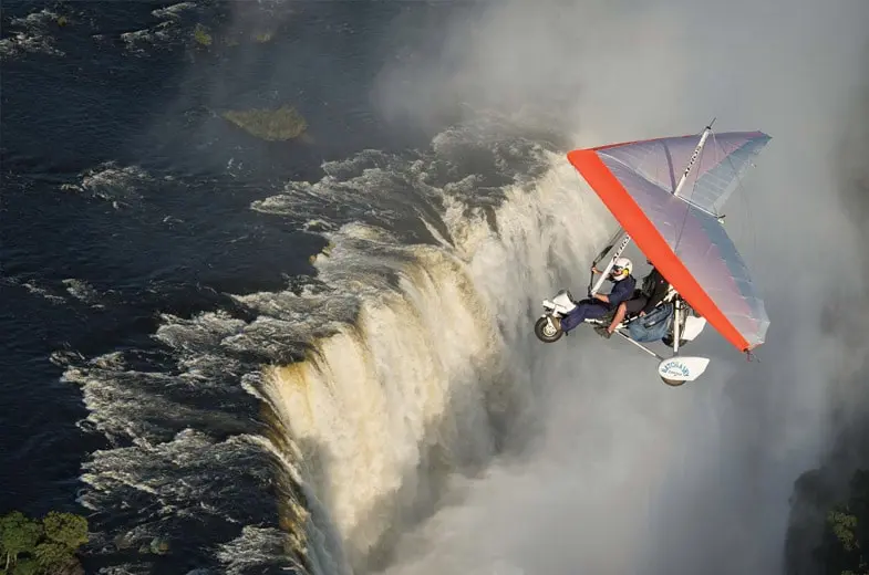 victoria falls microflight