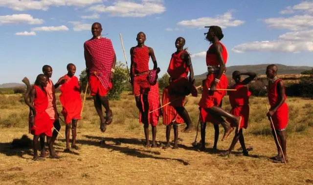 maasai jumping