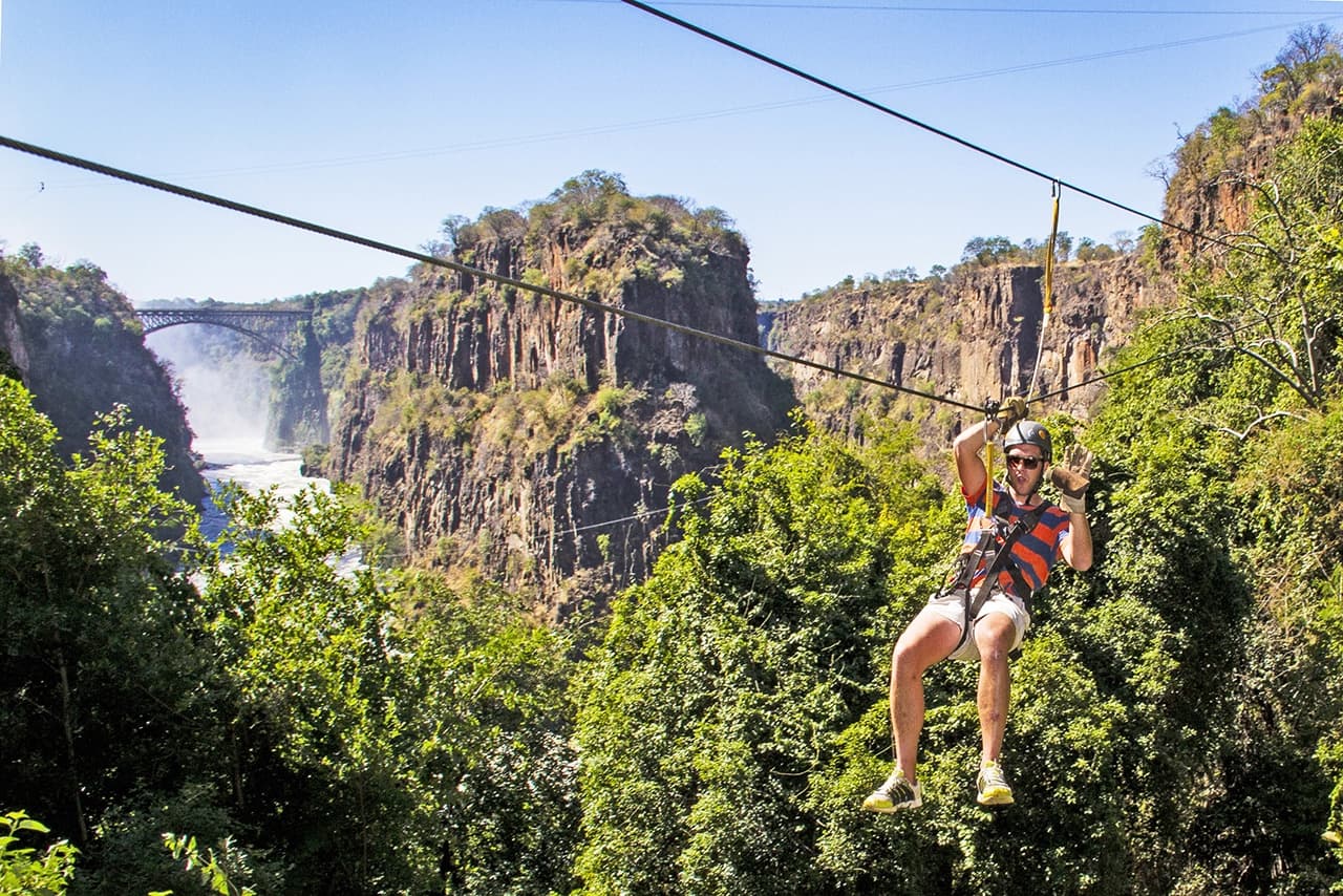 victoria falls zip line