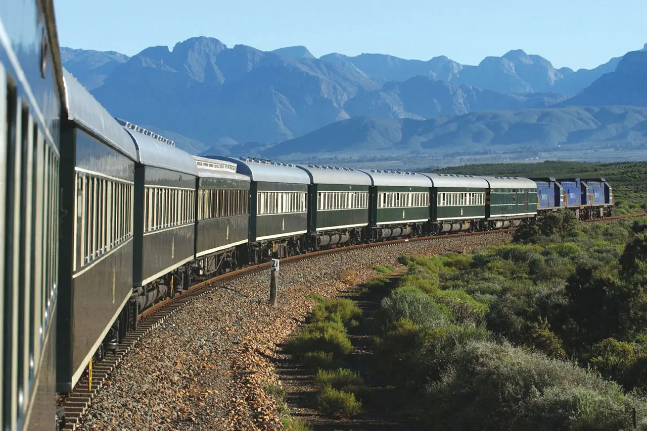 Scenic view form Rovos rail train