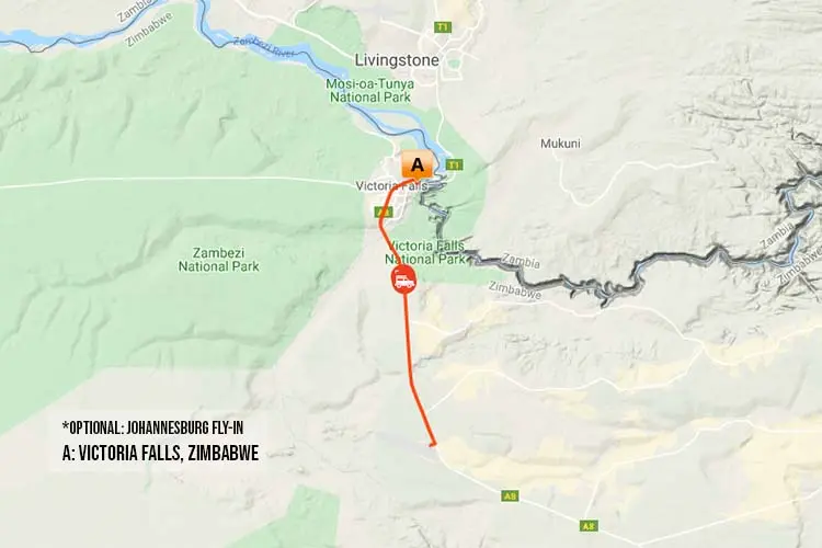 Victoria Falls Zimbabwe Tour