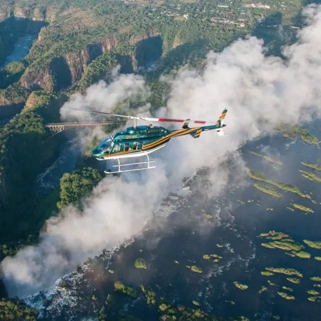 victoria falls helicopter