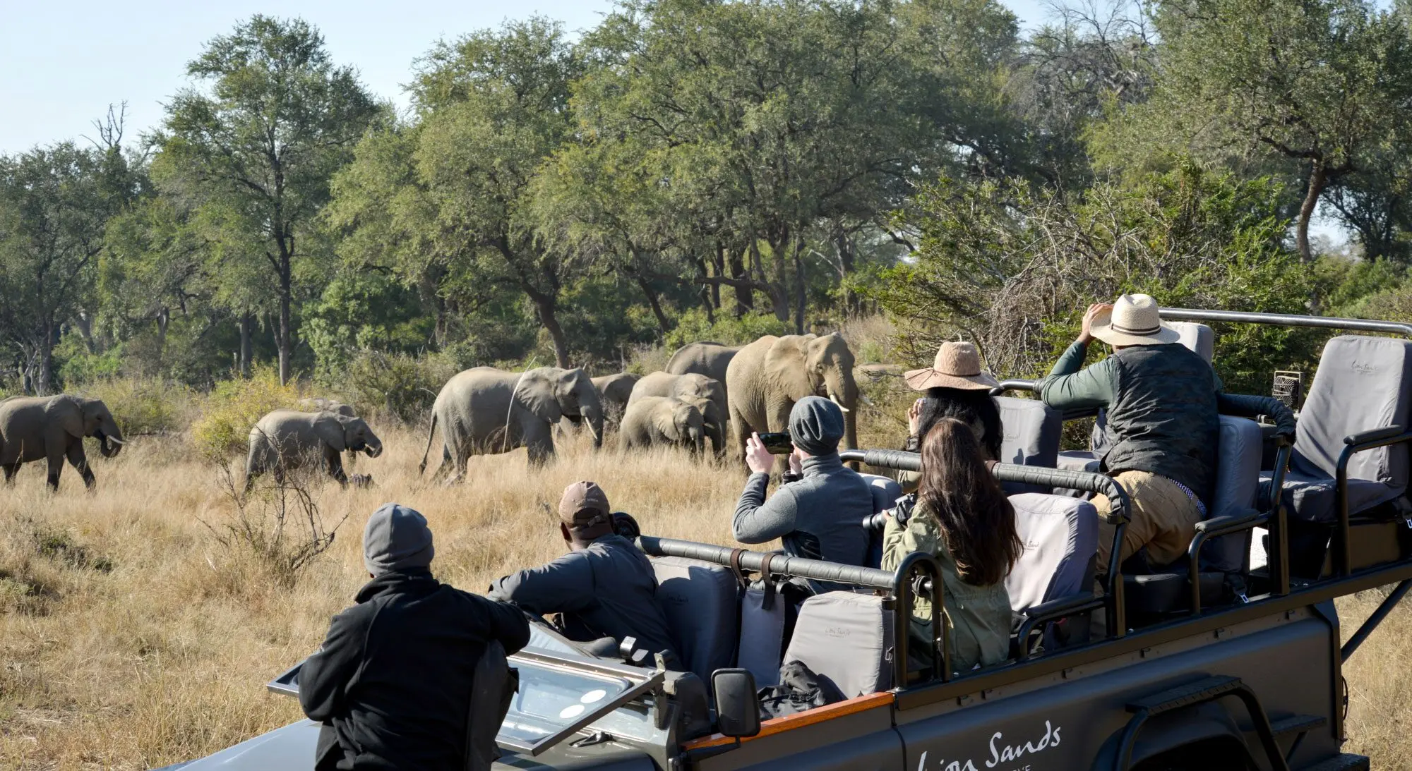 African safari vehicle at sunrise showing extended wildlife experience, representing how long a safari should be