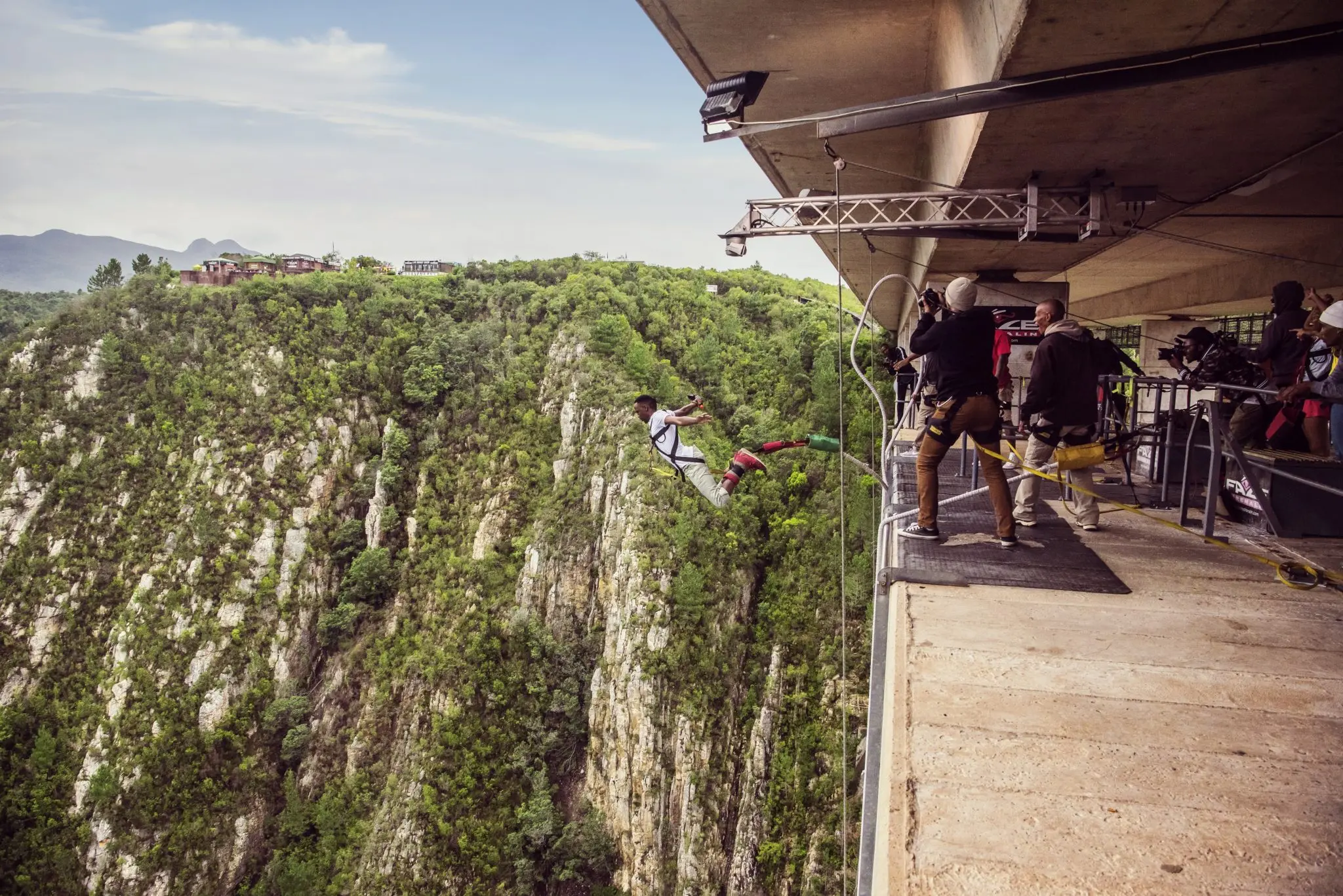 bungee jumping