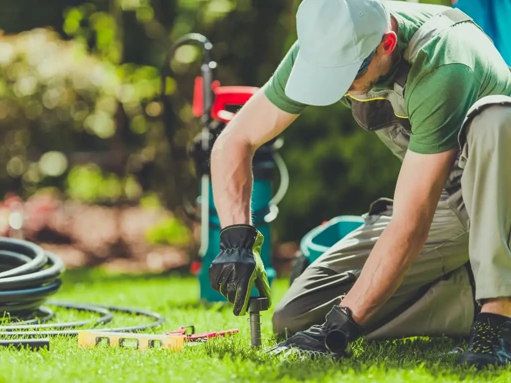 installation sprinkler