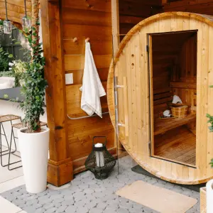 Landscape Design and Installation Sauna
