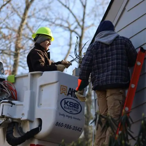small bucket truck