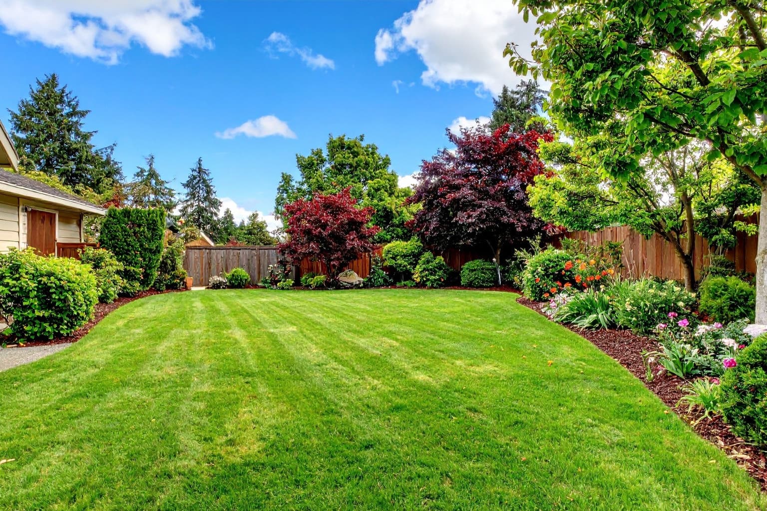 Lawn and garden care completed by expert landscaping services Fairfax Station VA
