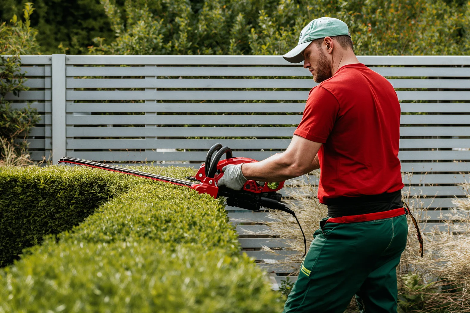 Lawn and garden care completed by expert landscaping Arlington VA