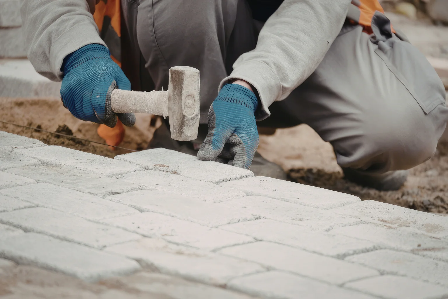 Outdoor patio and hardscape installation by landscaping Fairfax VA services