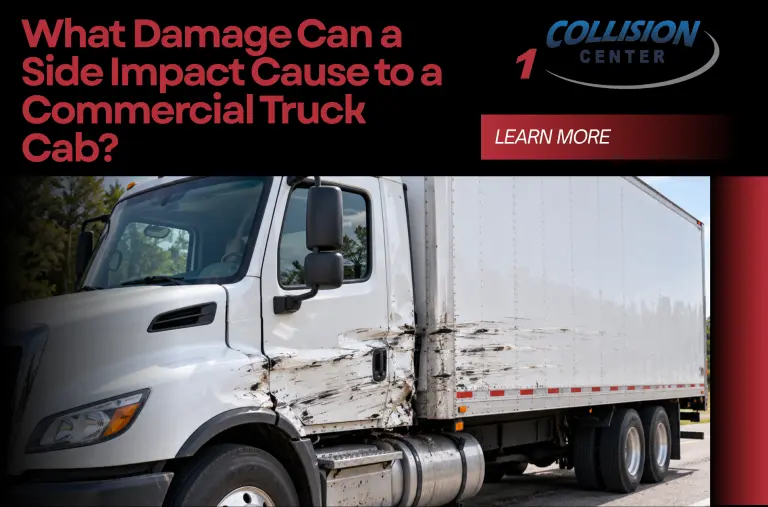 What Damage Can a Side Impact Cause to a Commercial Truck Cab