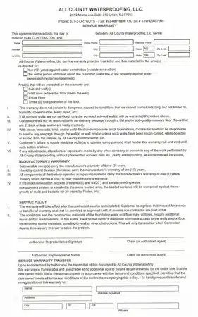 warranty