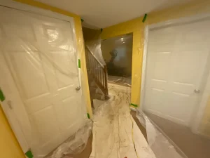 Basement waterproofing