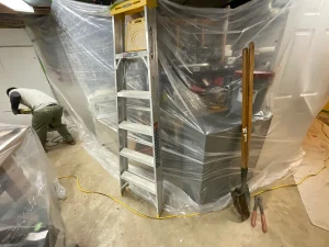 Basement waterproofing