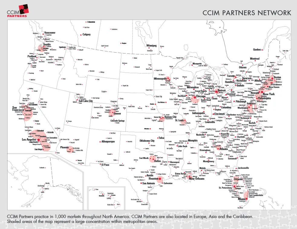 CCIM Partners Network Map