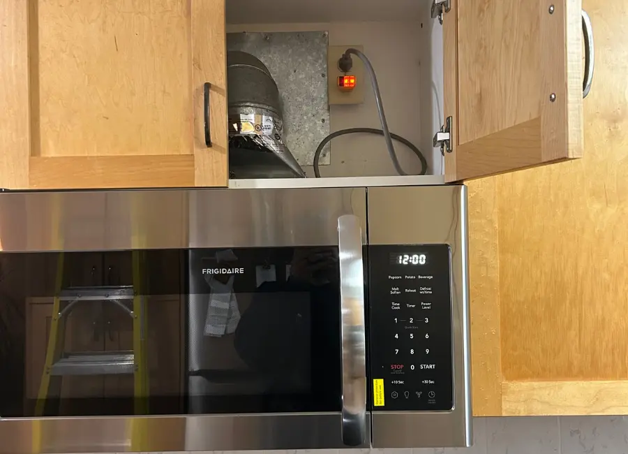 microwave appliance wiring