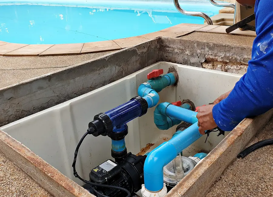 Pool electrical wiring