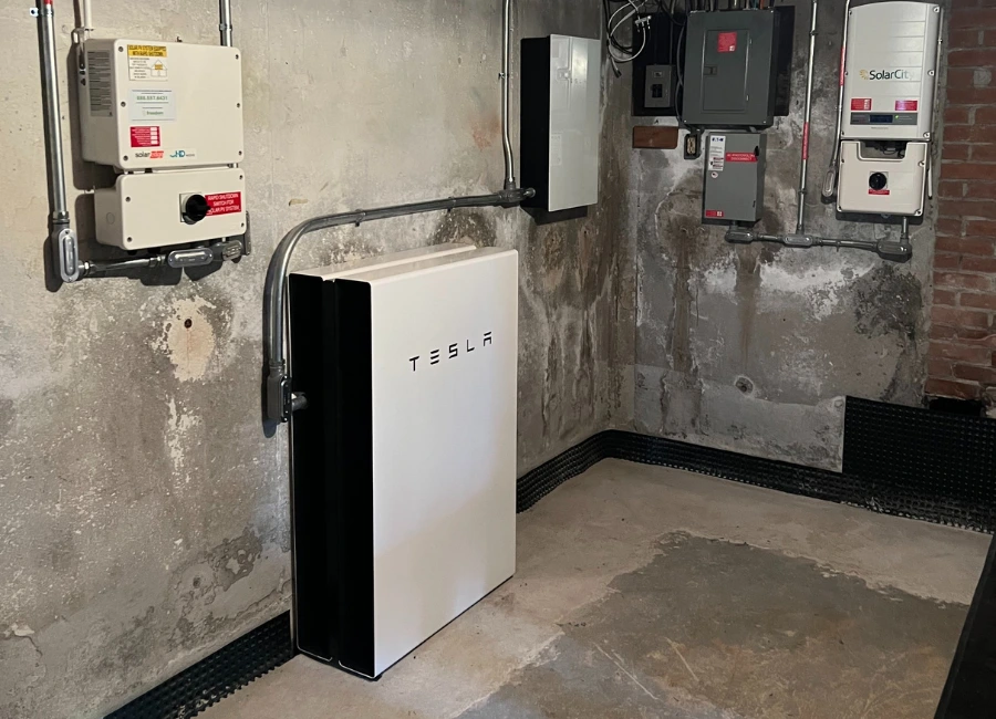 electrical ev charger install